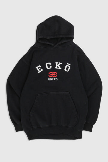 Vintage Ecko Hooded Sweatshirt - M