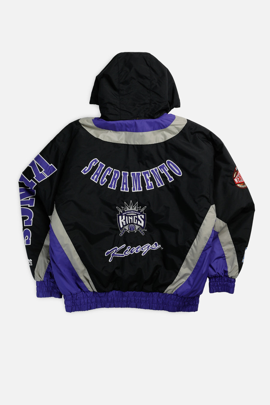 Vintage Sacramento Kings NBA Pullover Jacket - L