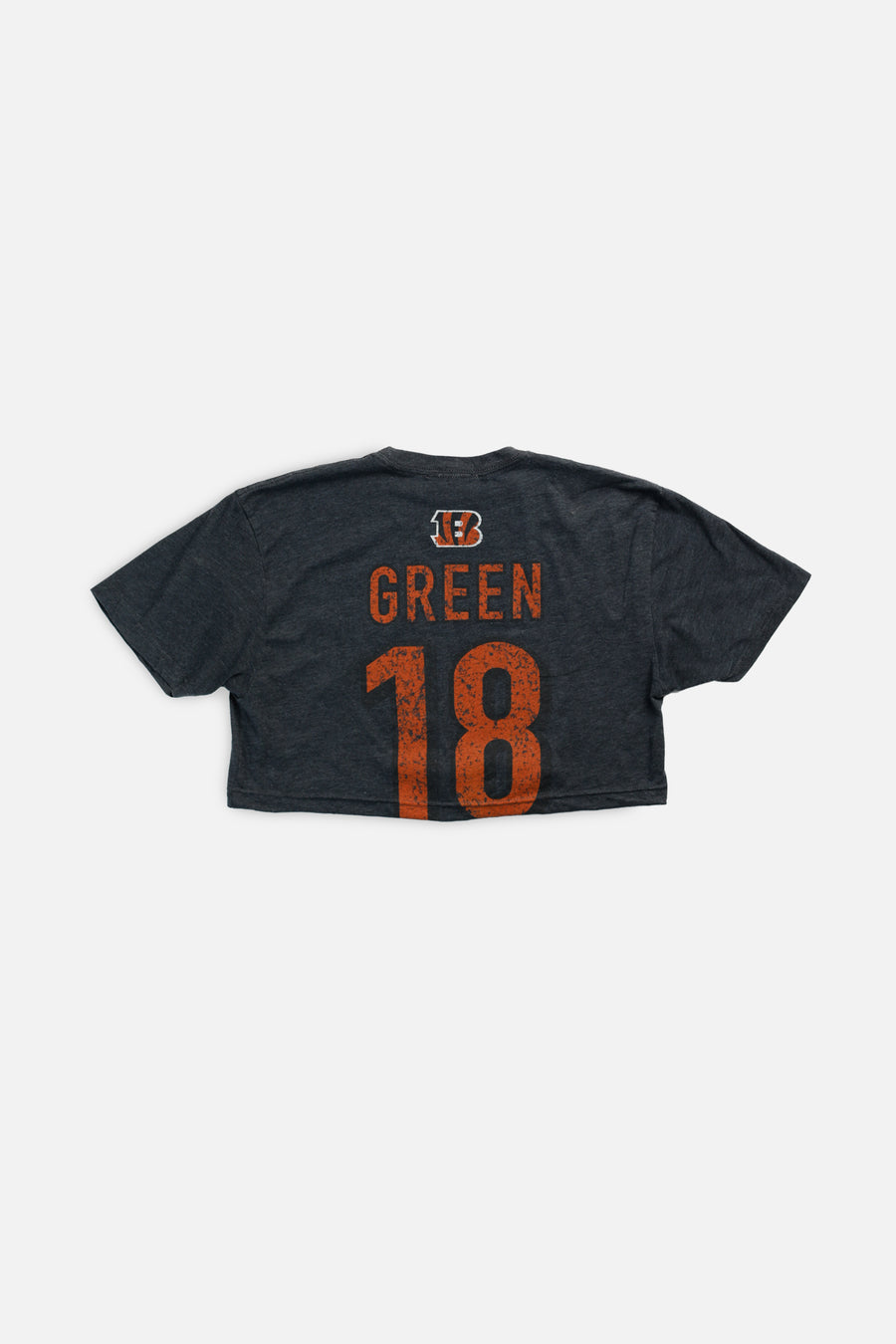 Rework Cincinnati Bengals NFL Crop Tee - S