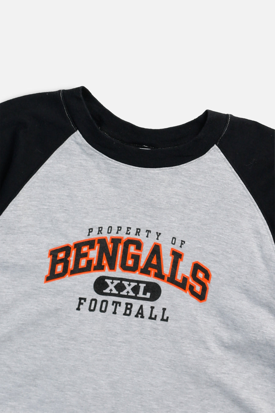 Rework Cincinnati Bengals NFL Crop Tee - S