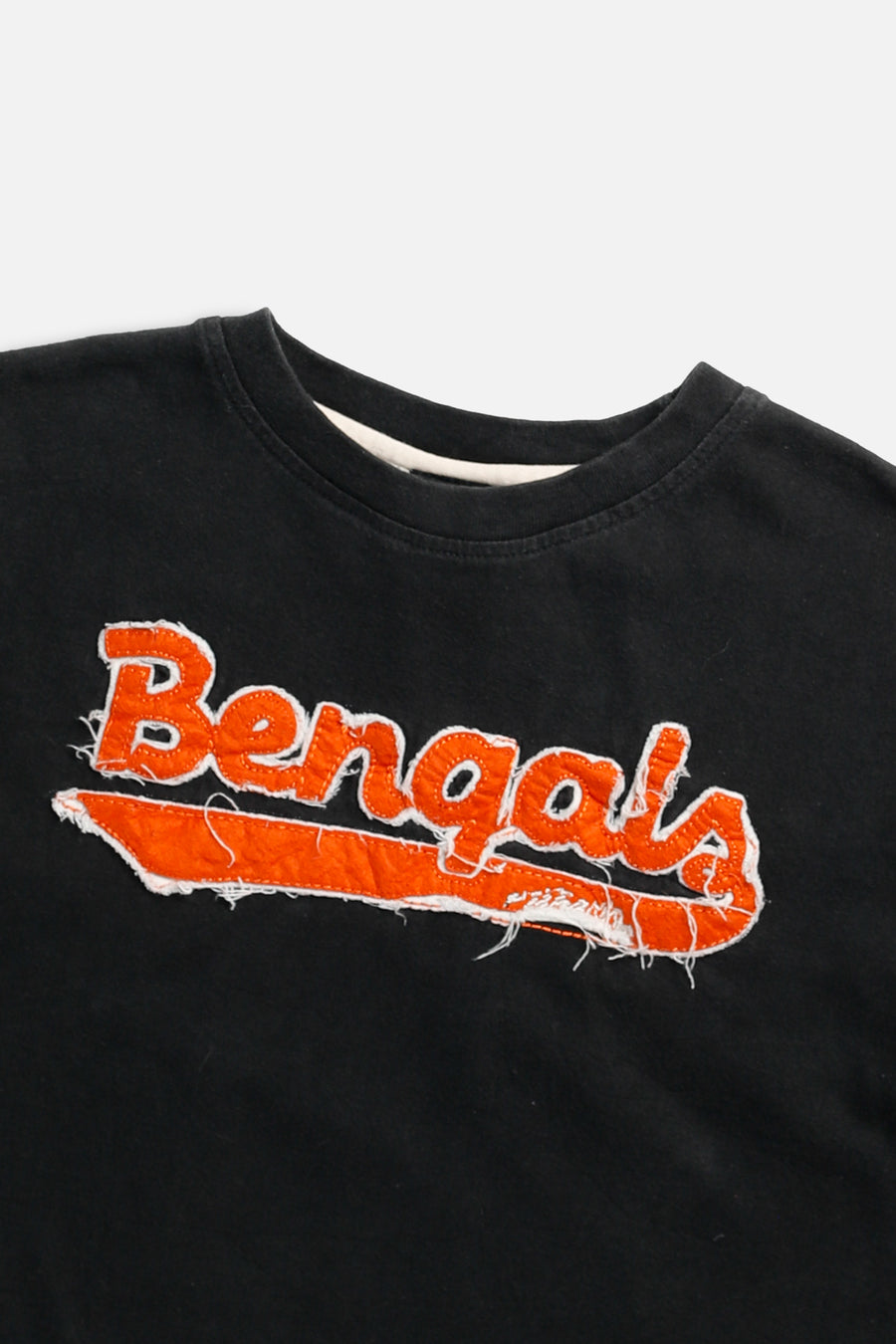 Rework Cincinnati Bengals NFL Crop Tee - M