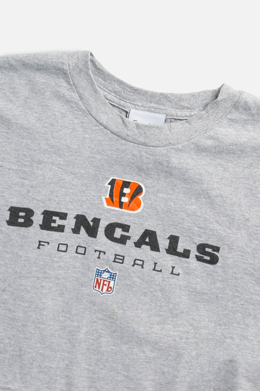 Rework Cincinnati Bengals NFL Crop Tee - S