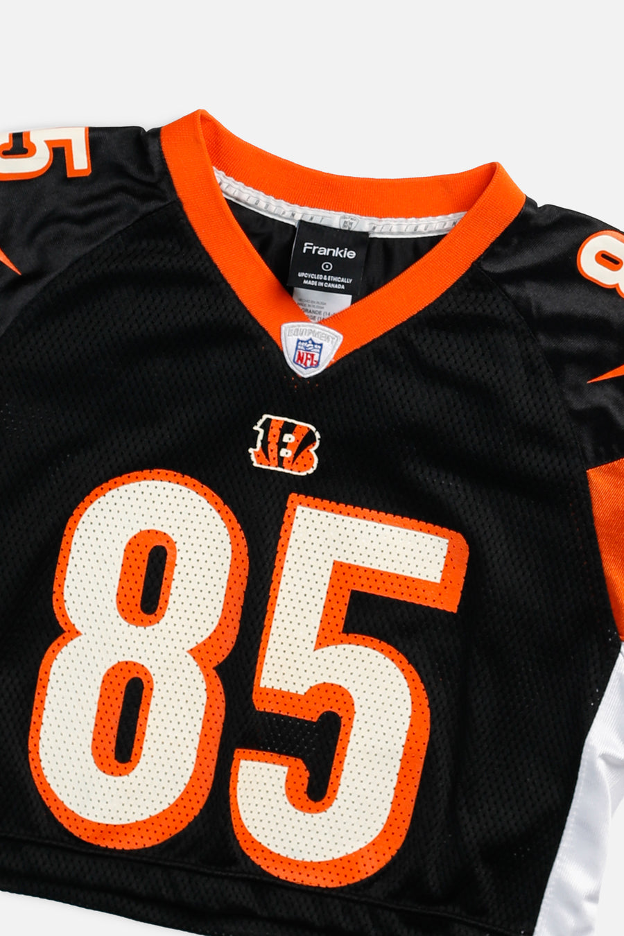 Rework Crop Cincinnati Bengals NFL Jersey - S