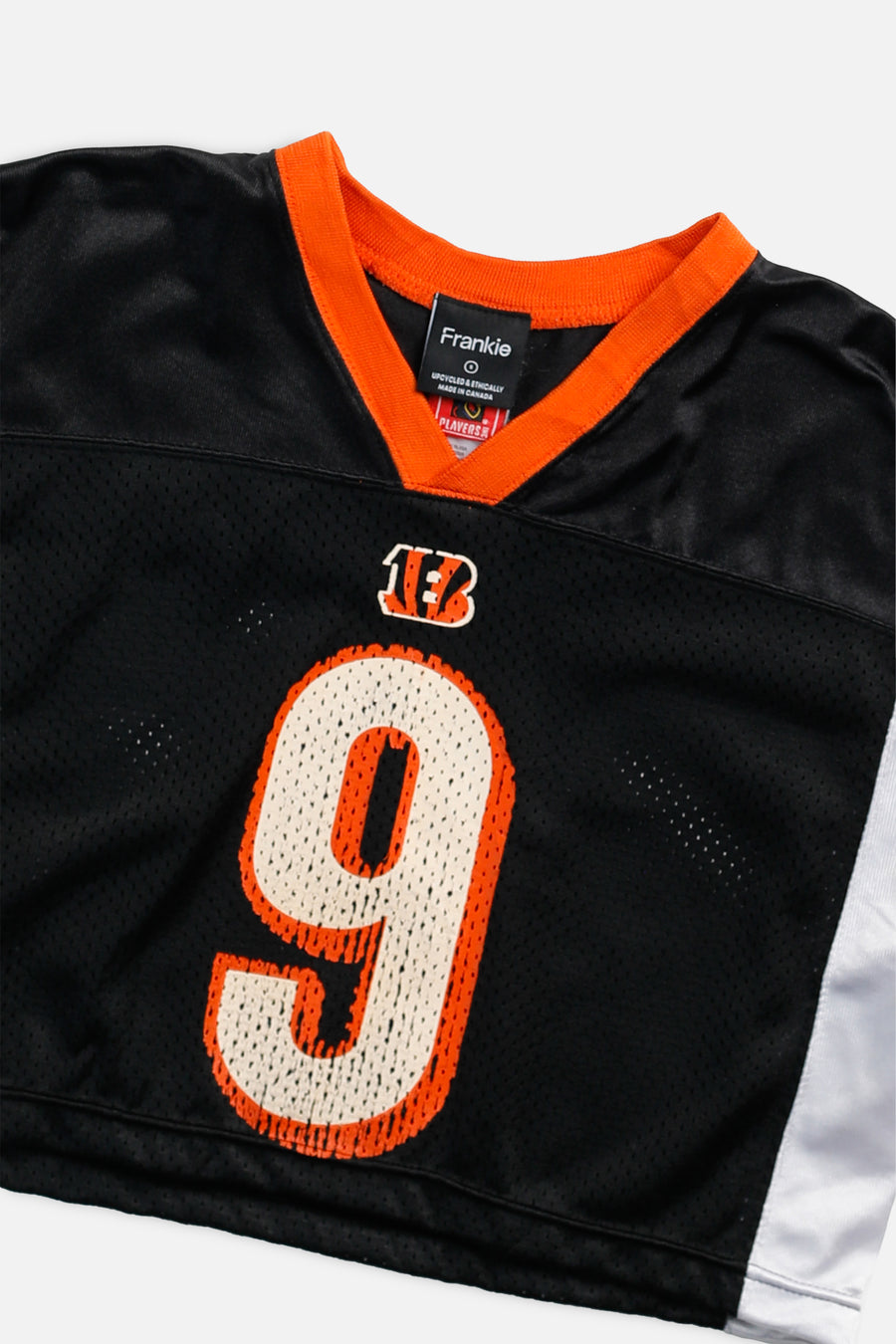 Rework Crop Cincinnati Bengals NFL Jersey - S