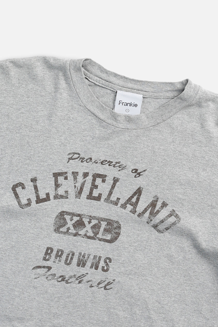 Rework Cleveland Browns NFL Crop Tee - L