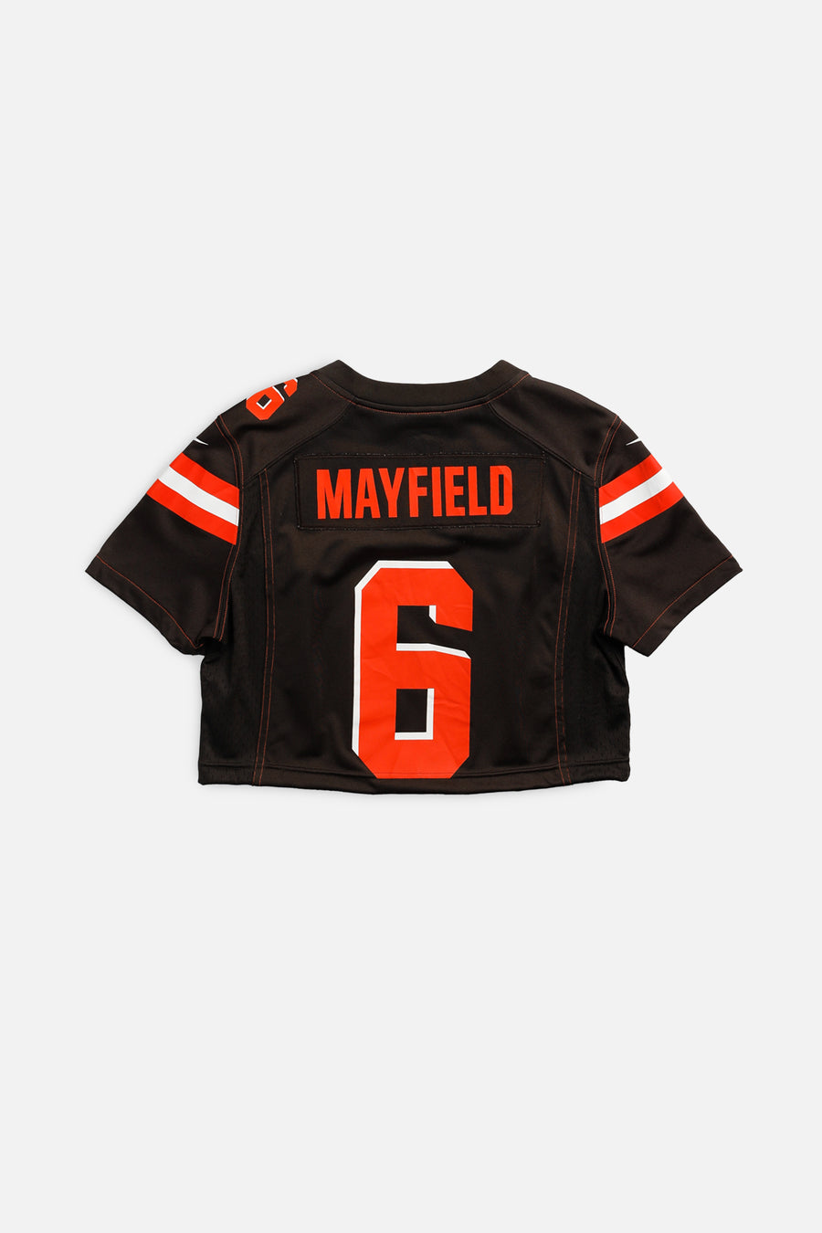 Rework Crop Cleveland Browns NFL Jersey - S