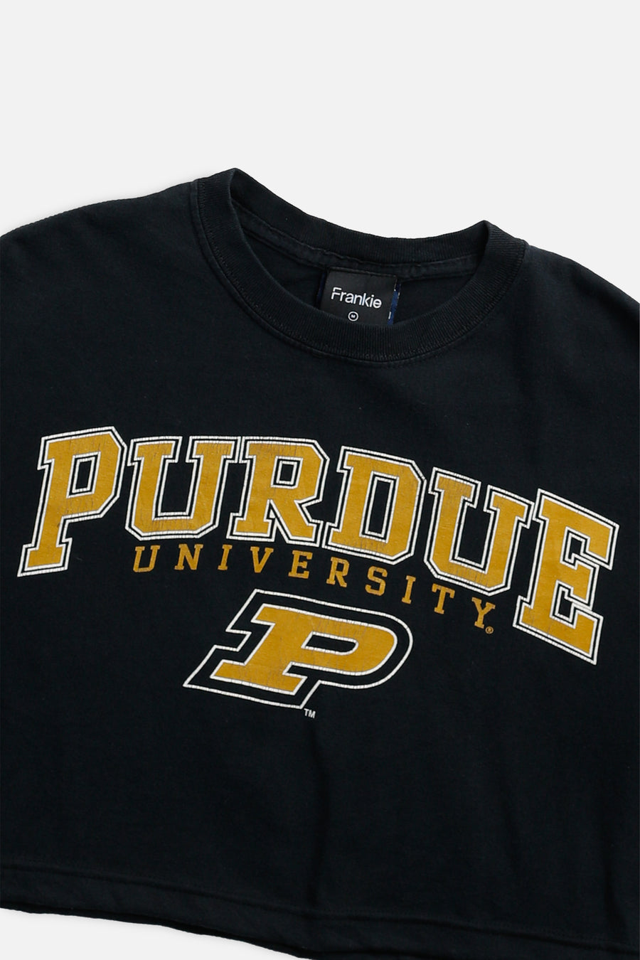 Rework Purdue University Crop Tee - M