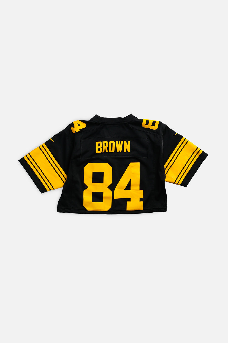 Rework Crop Pittsburgh Steelers NFL Jersey - S