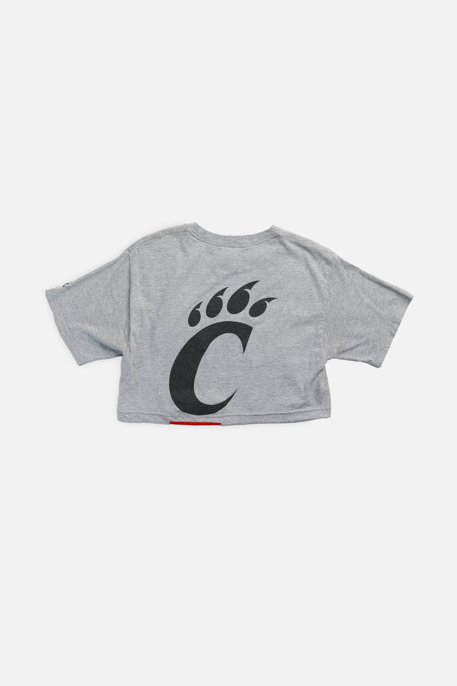 Rework Cincinnati Bearcats NCAA Crop Tee - XS