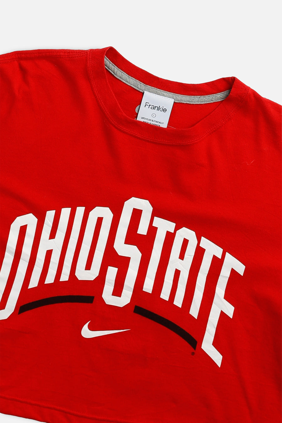 Rework Ohio State Crop Tee - L