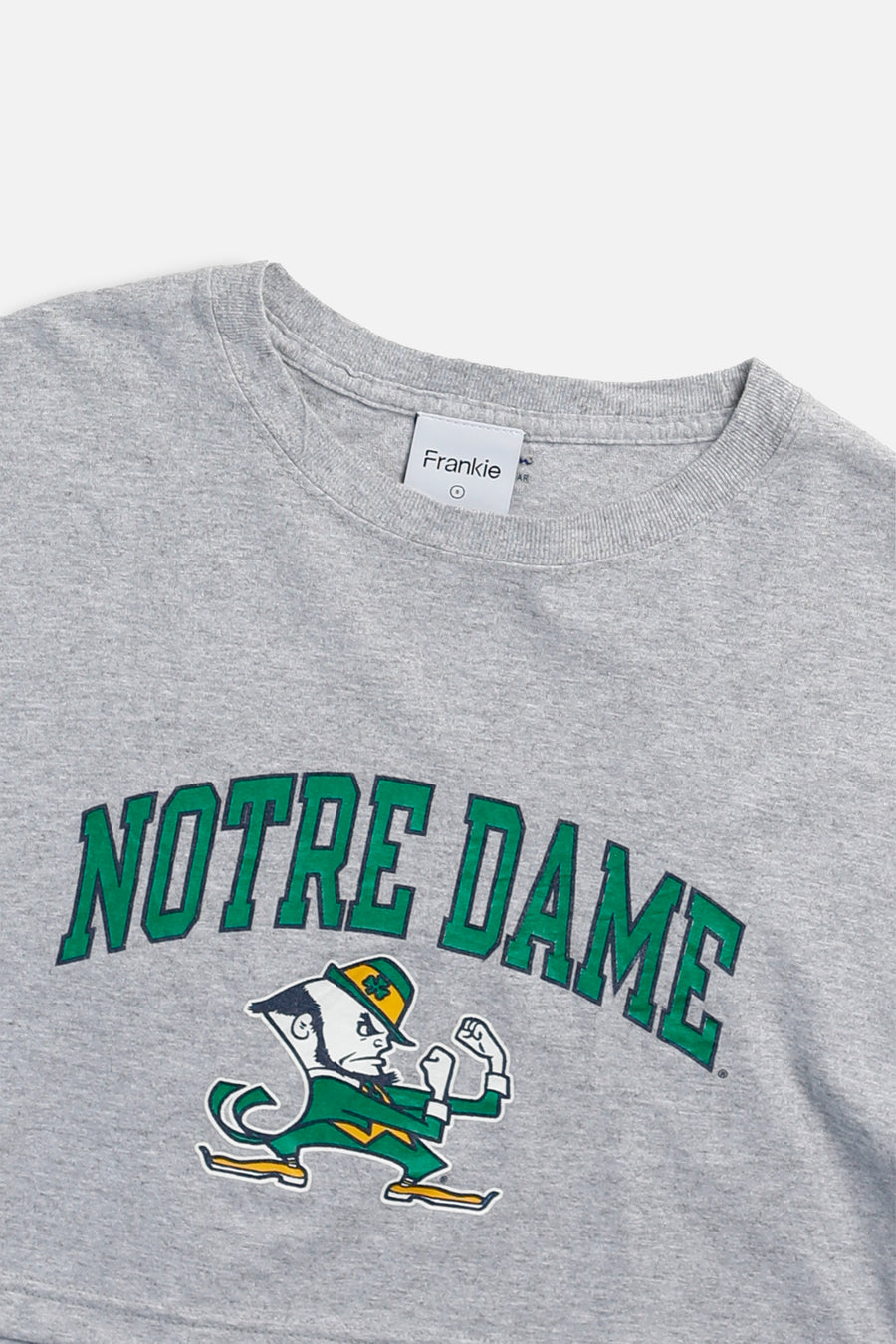 Rework Notre Dame Crop Tee - S