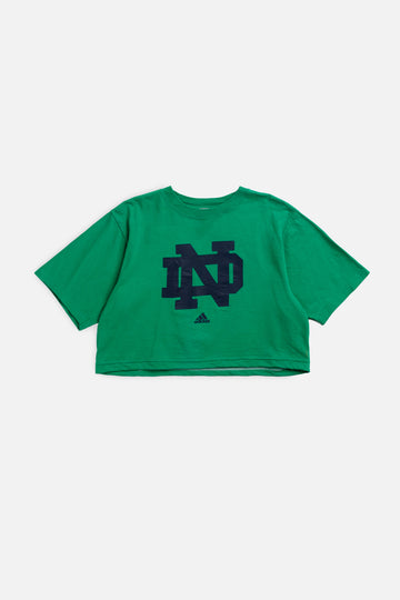 Rework Notre Dame Crop Tee - M