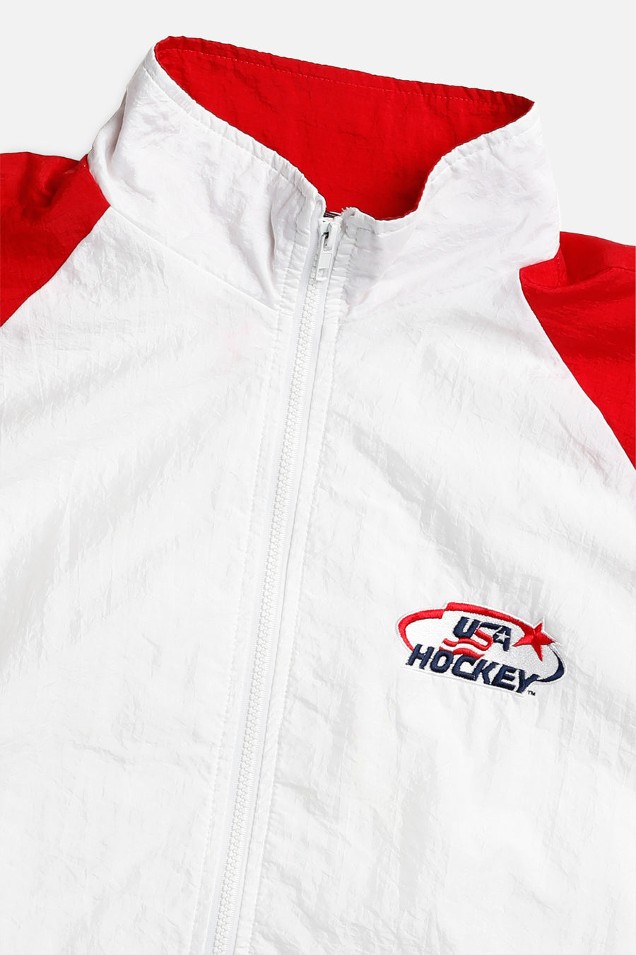 Vintage USA Hockey Windbreaker Jacket - XL