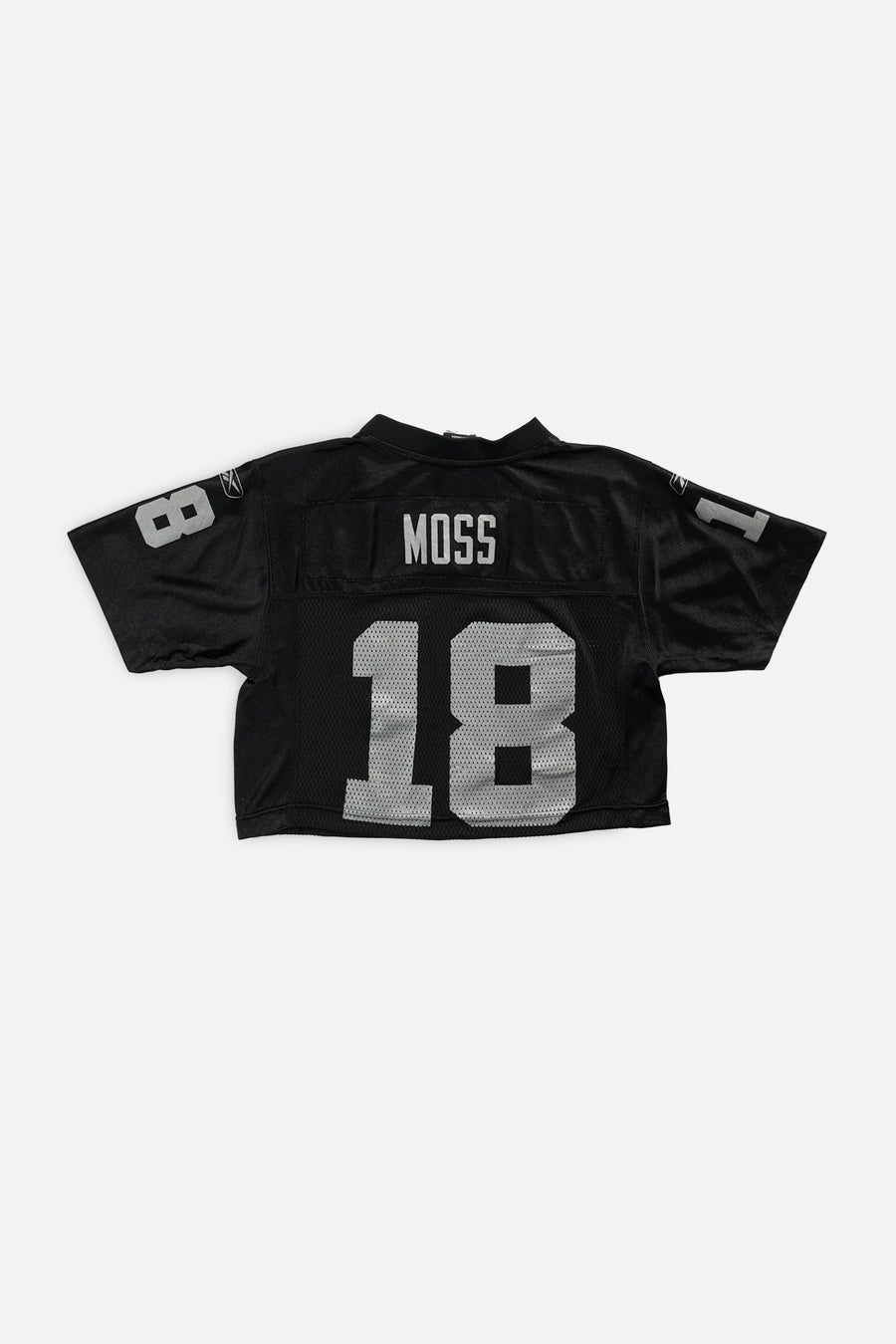 Rework Crop Las Vegas Raiders NFL Jersey - XS