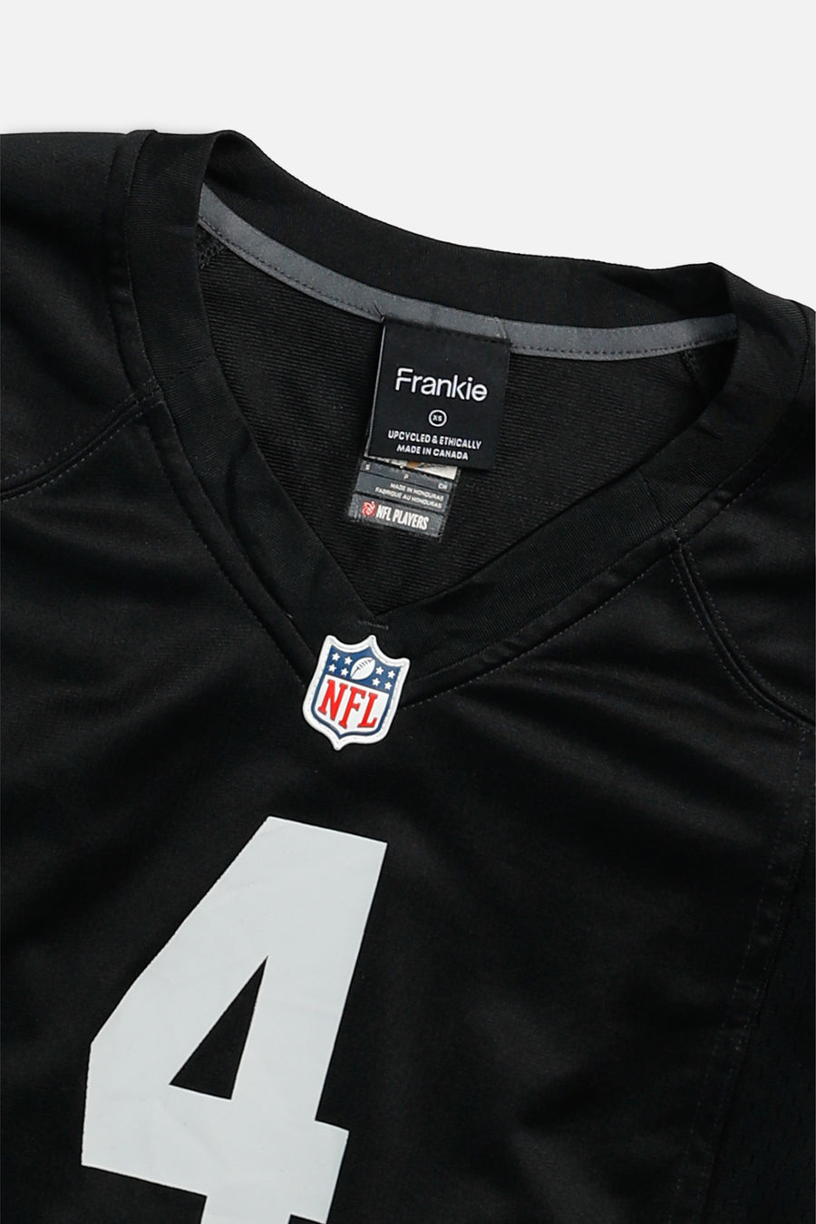 Rework Crop Las Vegas Raiders NFL Jersey - XS