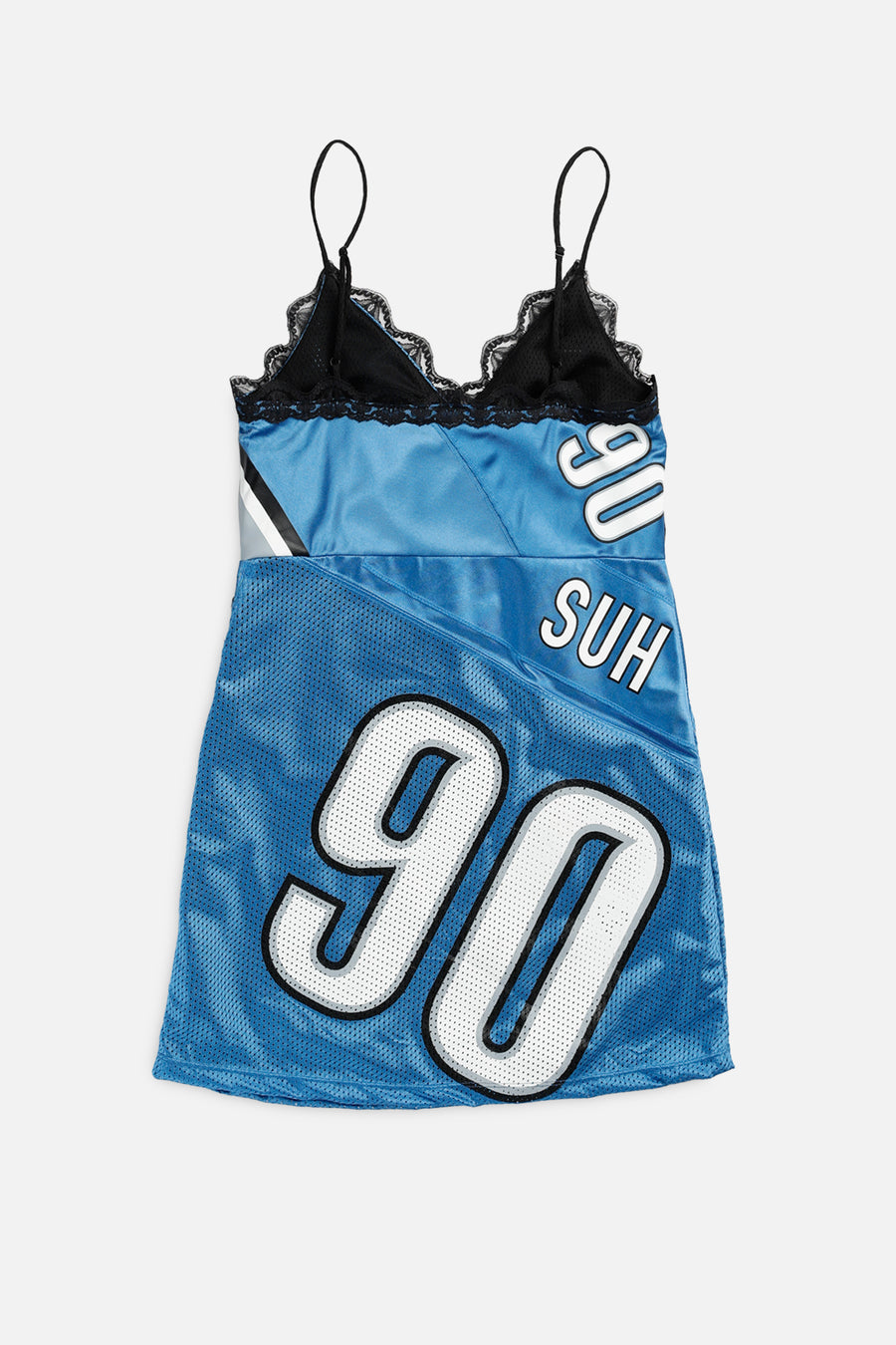 Rework Detroit Lions NFL Lace Dress - XS