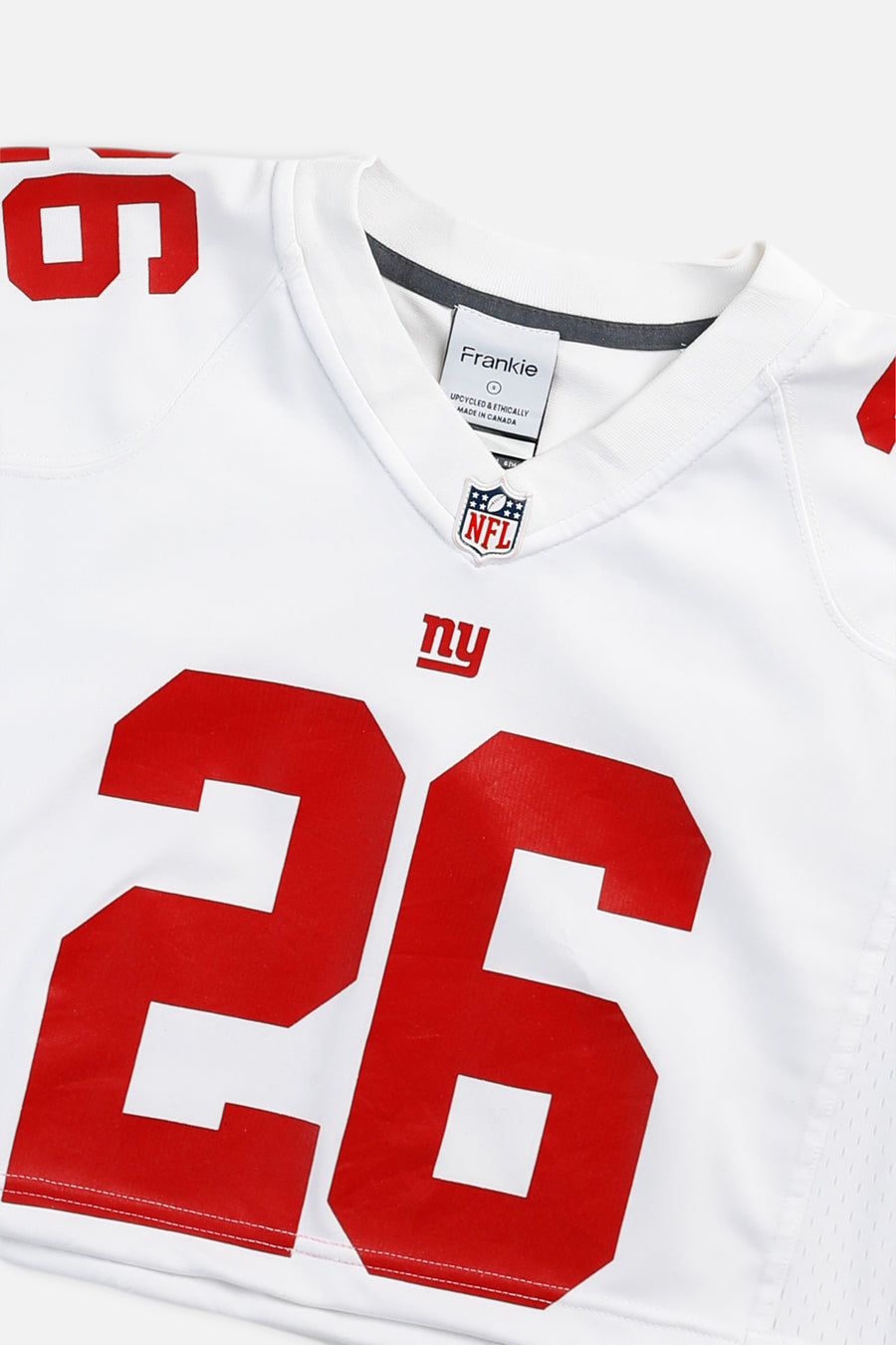 Rework Crop NY Giants NFL Jersey - S