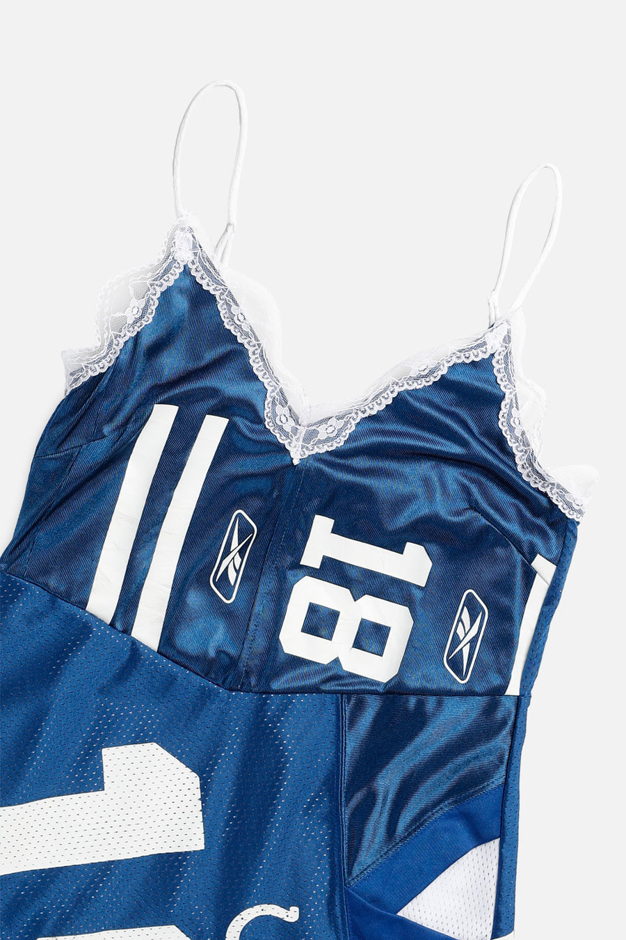 Rework Indianapolis Colts NFL Lace Dress - S