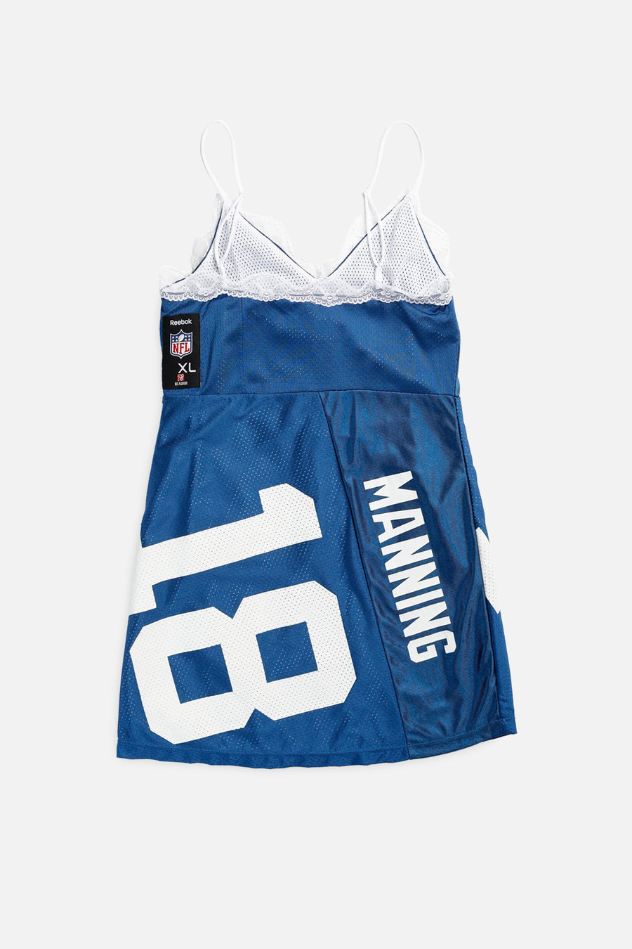 Rework Indianapolis Colts NFL Lace Dress - S