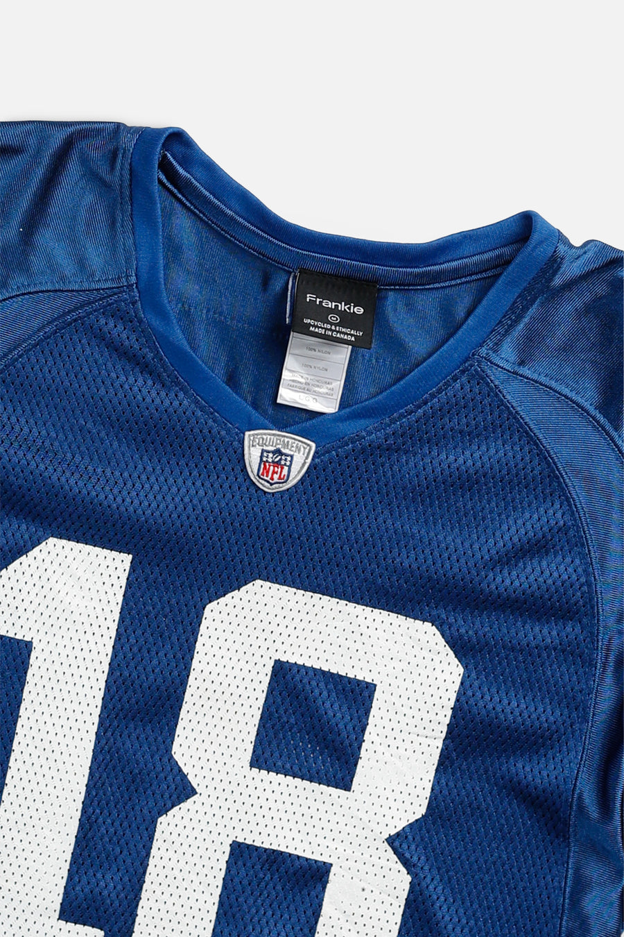 Rework Crop Indianapolis Colts NFL Jersey - M