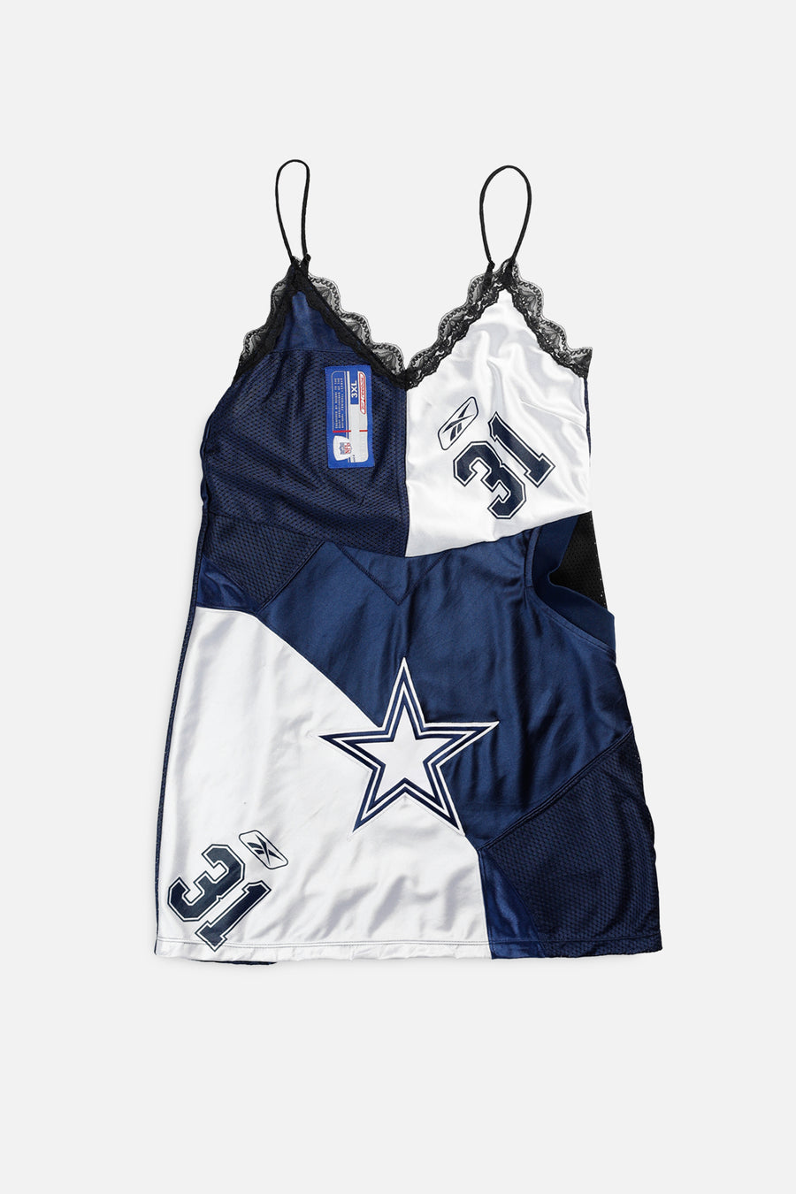 Rework Dallas Cowboys NFL Lace Dress - M