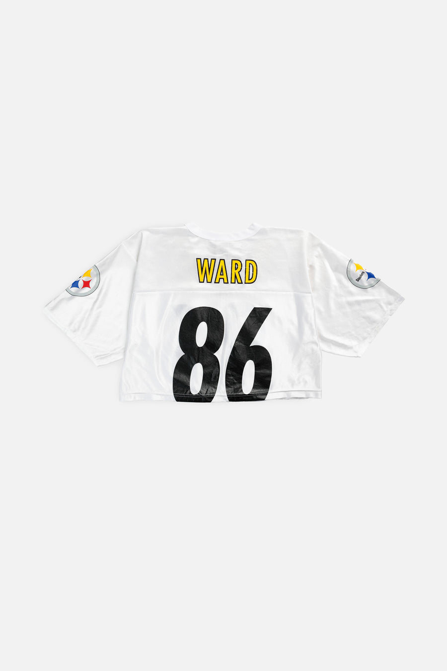 Rework Crop Pittsburgh Steelers NFL Jersey - M