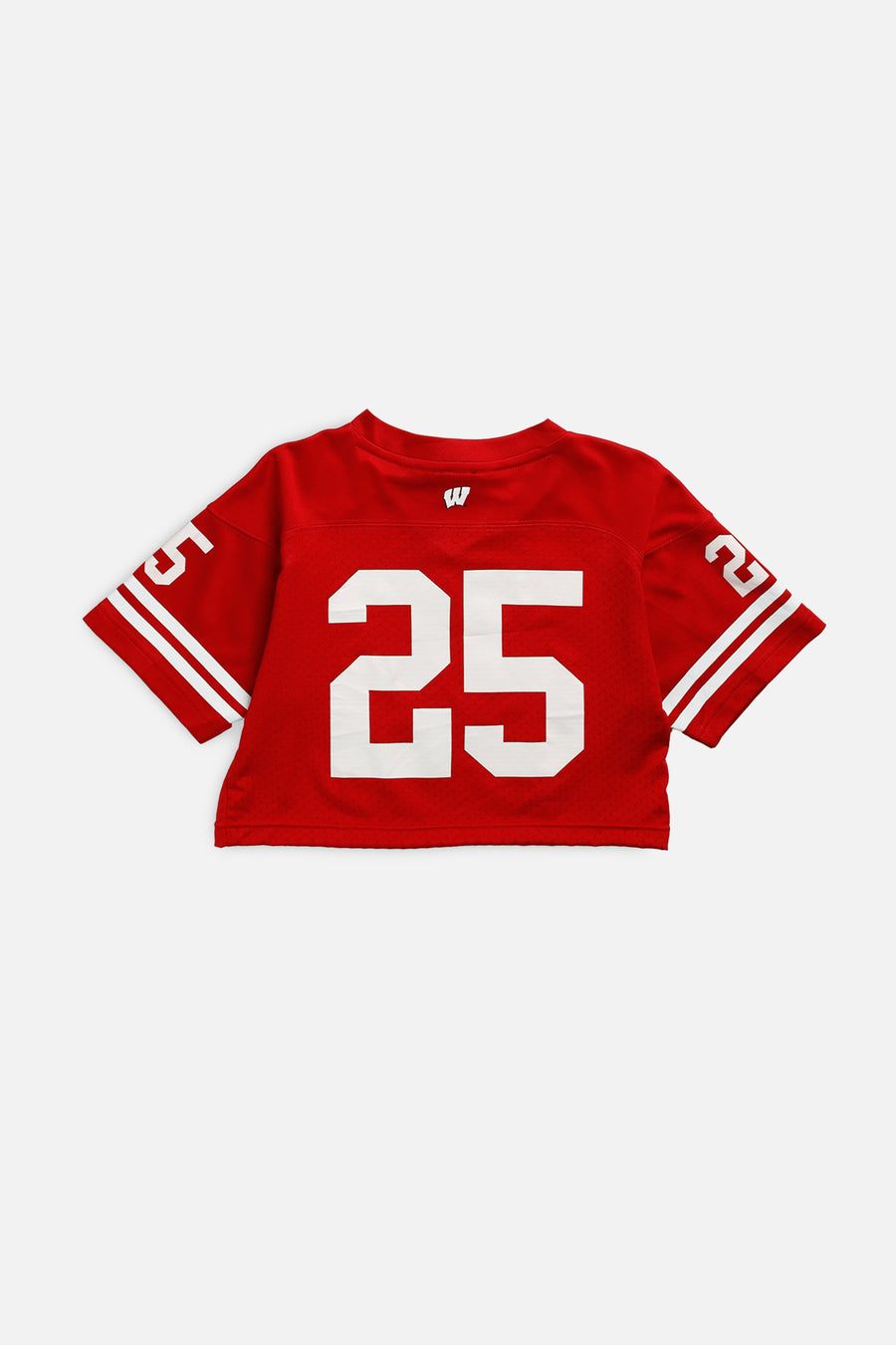 Rework Crop Wisconsin Badgers NCAA Jersey - XS