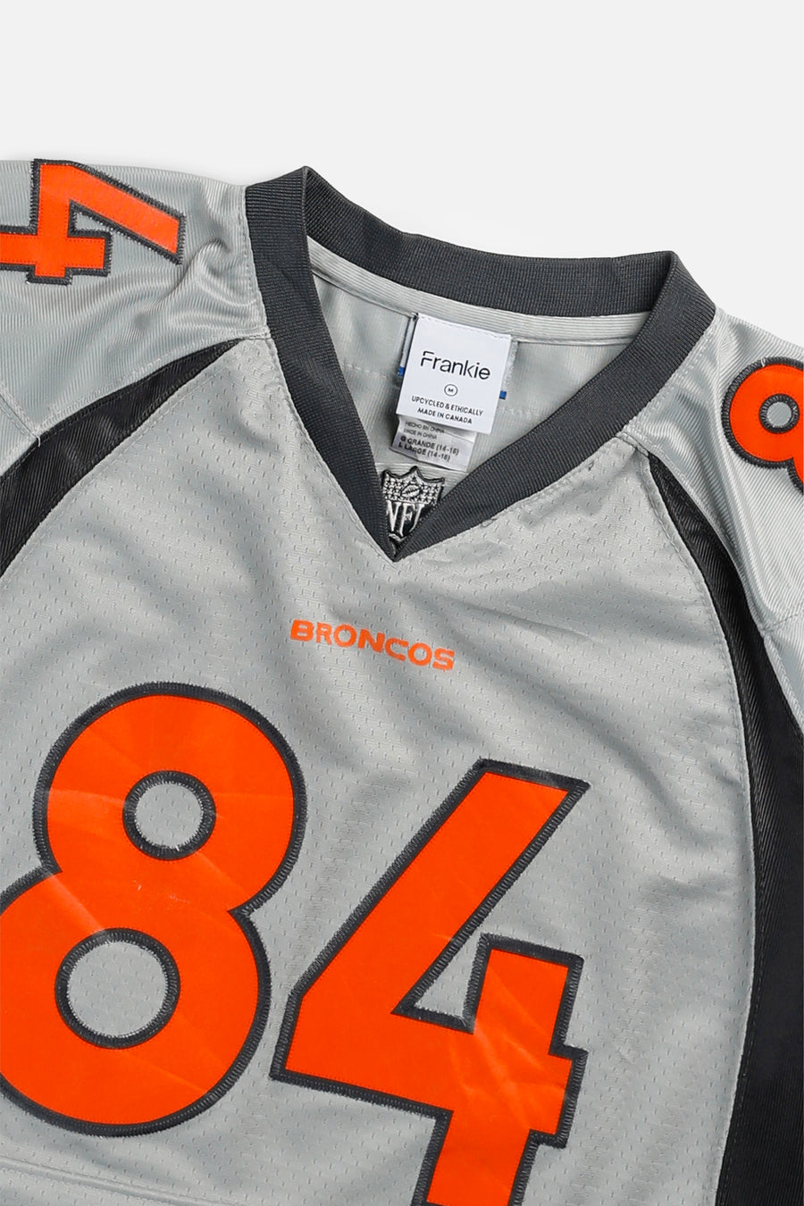 Rework Crop Denver Broncos NFL Jersey - M