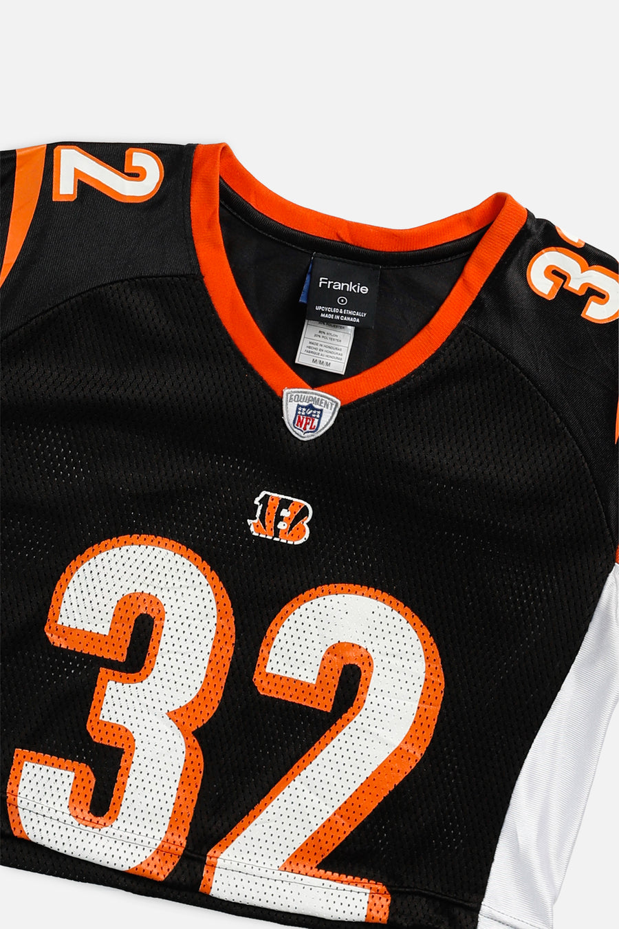 Rework Crop Cincinnati Bengals NFL Jersey - S