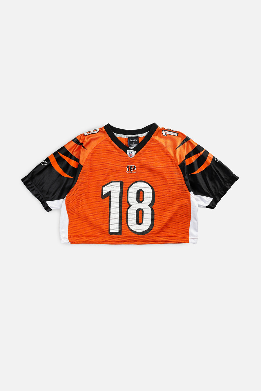 Rework Crop Cincinnati Bengals NFL Jersey - M