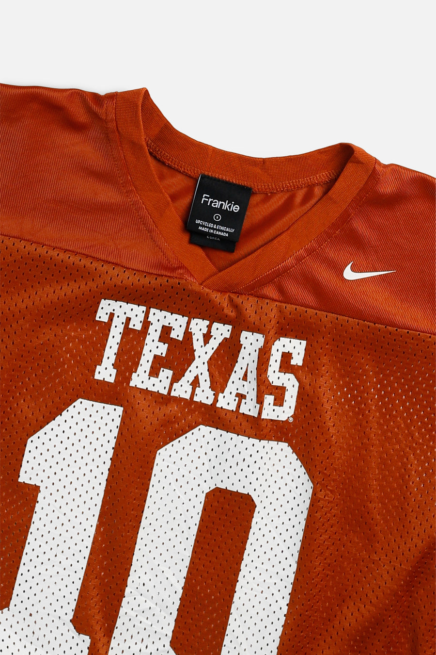 Rework Crop Texas Longhorns NCAA Jersey - S