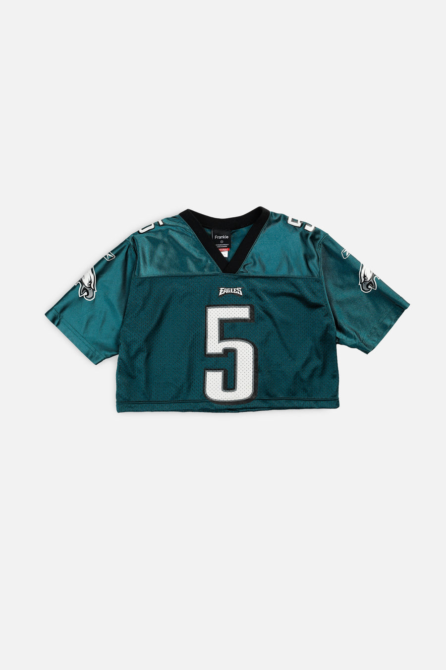 Rework Crop Philadelphia Eagles NFL Jersey - S