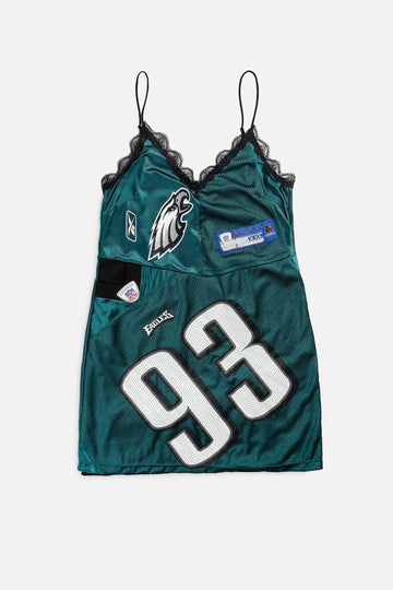 Rework Philadelphia Eagles NFL Lace Dress - M