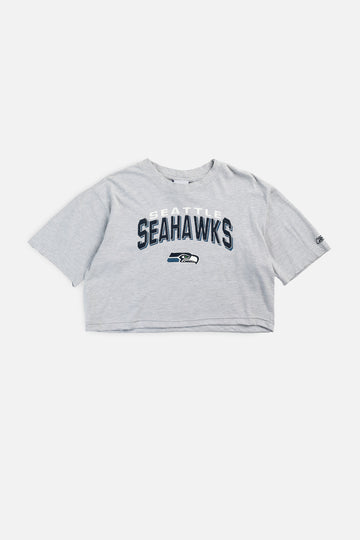 Rework Seattle Seahawks NFL Crop Tee - M