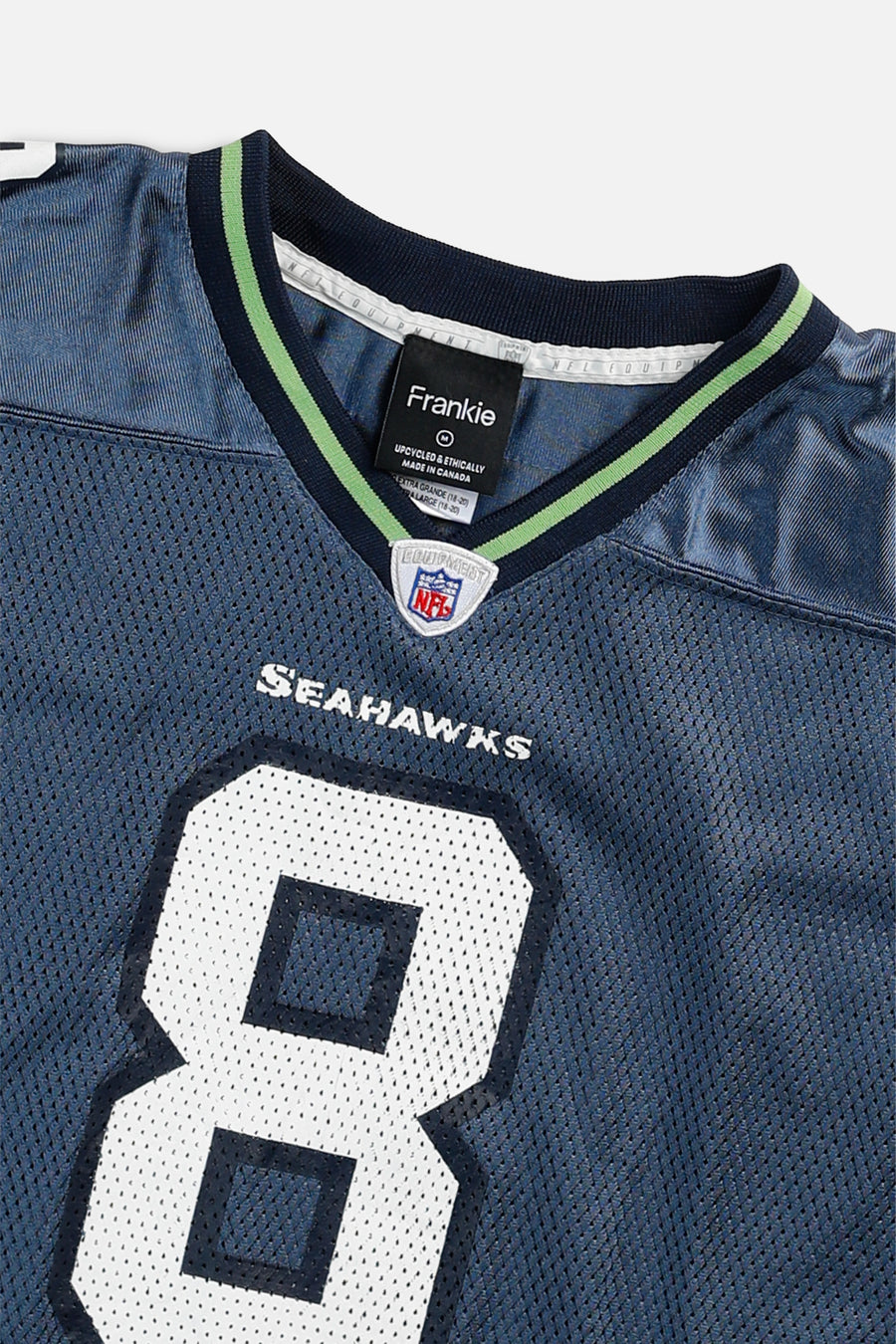 Rework Crop Seattle Seahawks NFL Jersey - M