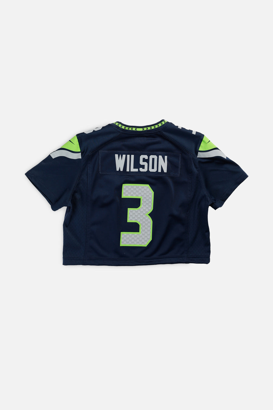 Rework Crop Seattle Seahawks NFL Jersey - M