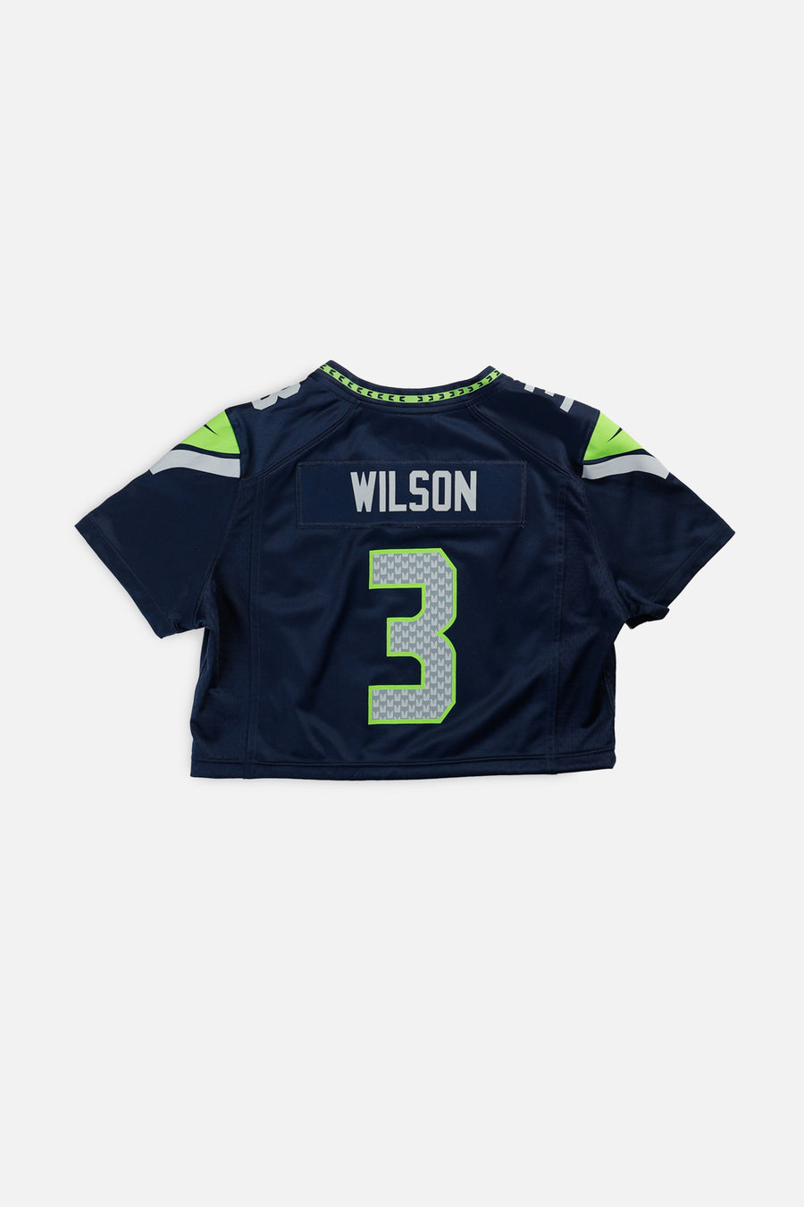 Rework Crop Seattle Seahawks NFL Jersey - M