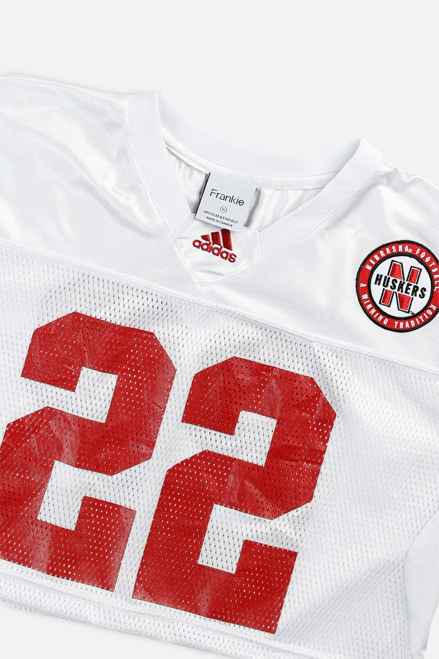 Rework Crop Nebraska Cornhuskers NCAA Jersey - M