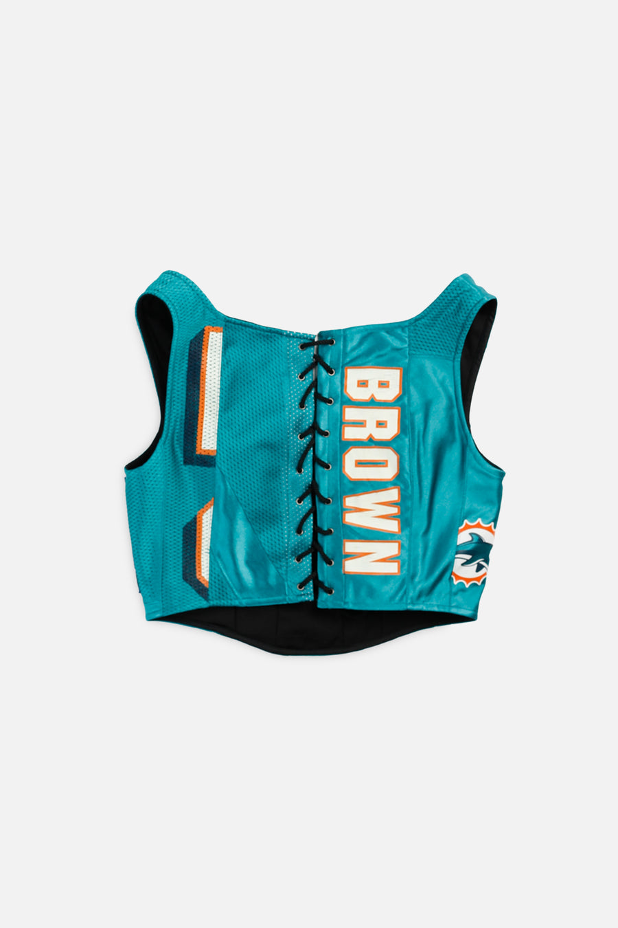 Rework Miami Dolphins NFL Corset - M