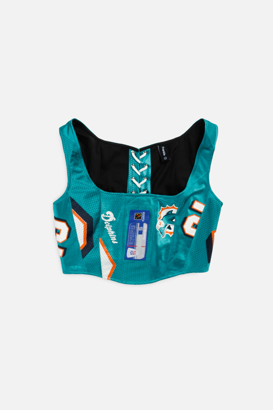 Rework Miami Dolphins NFL Corset - S