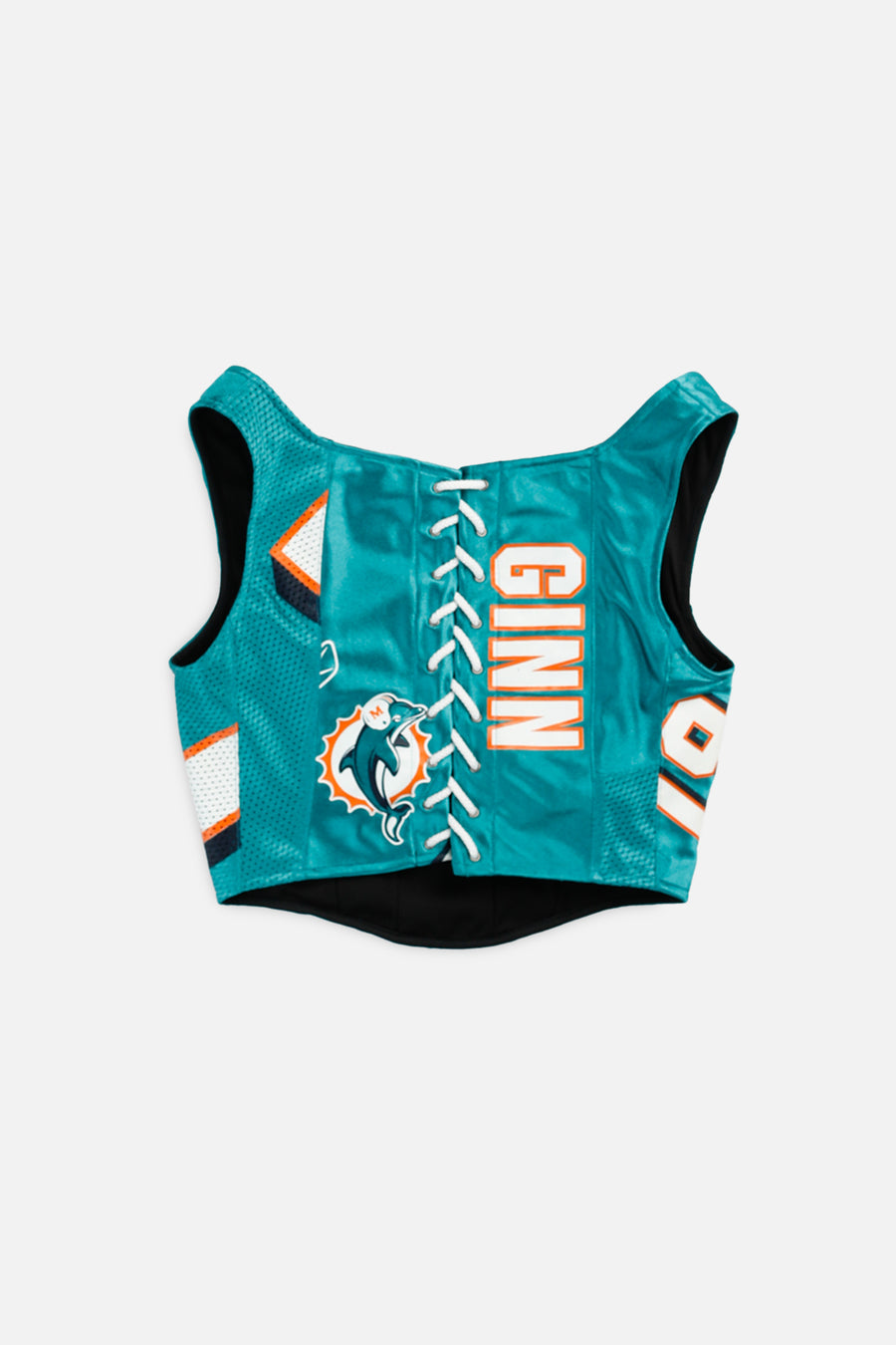 Rework Miami Dolphins NFL Corset - S