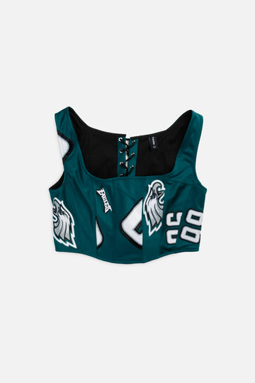 Rework Philadelphia Eagles NFL Corset - L