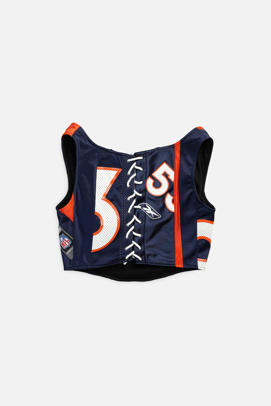 Rework Denver Broncos NFL Corset - M