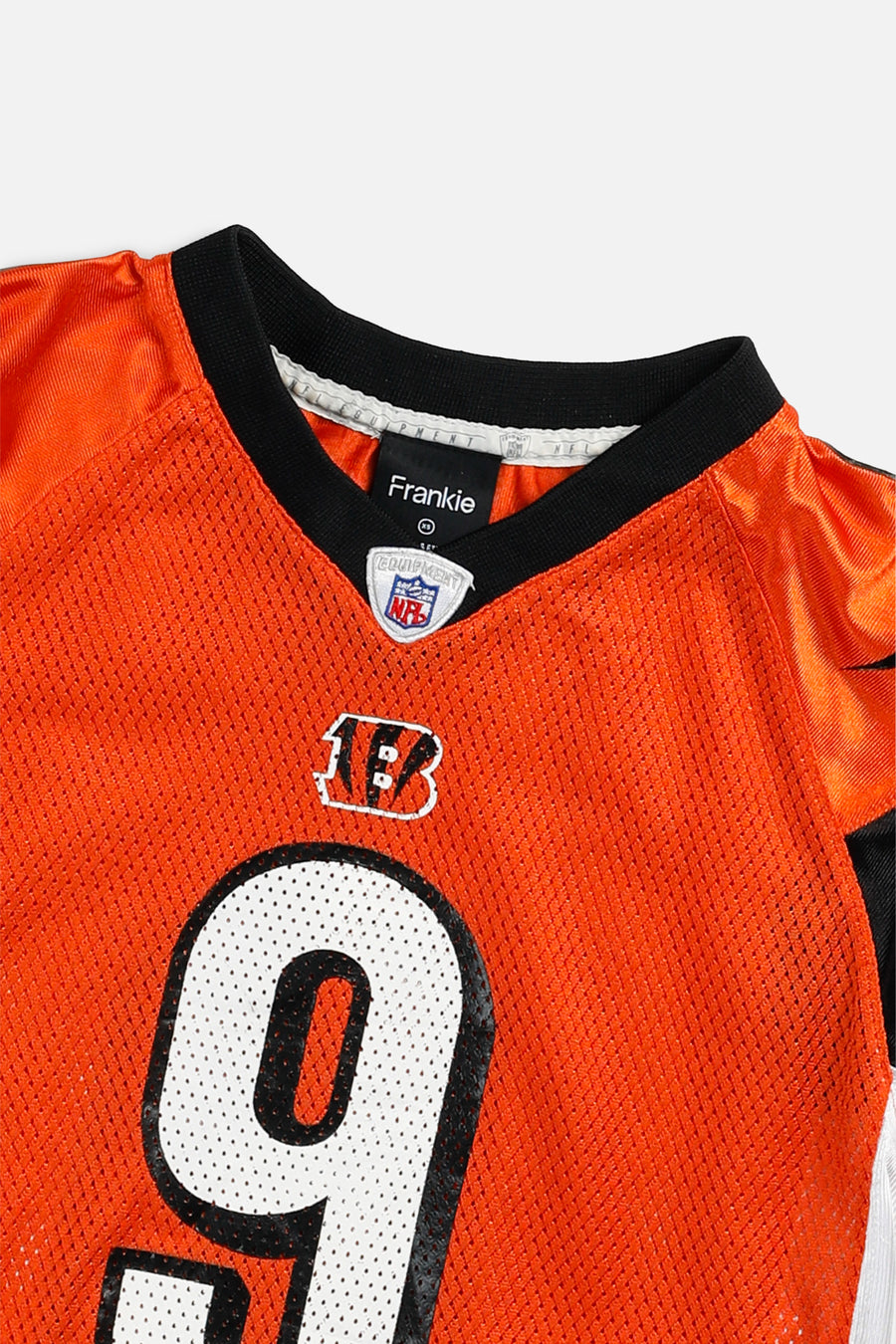 Rework Crop Cincinnati Bengals NFL Jersey - XS