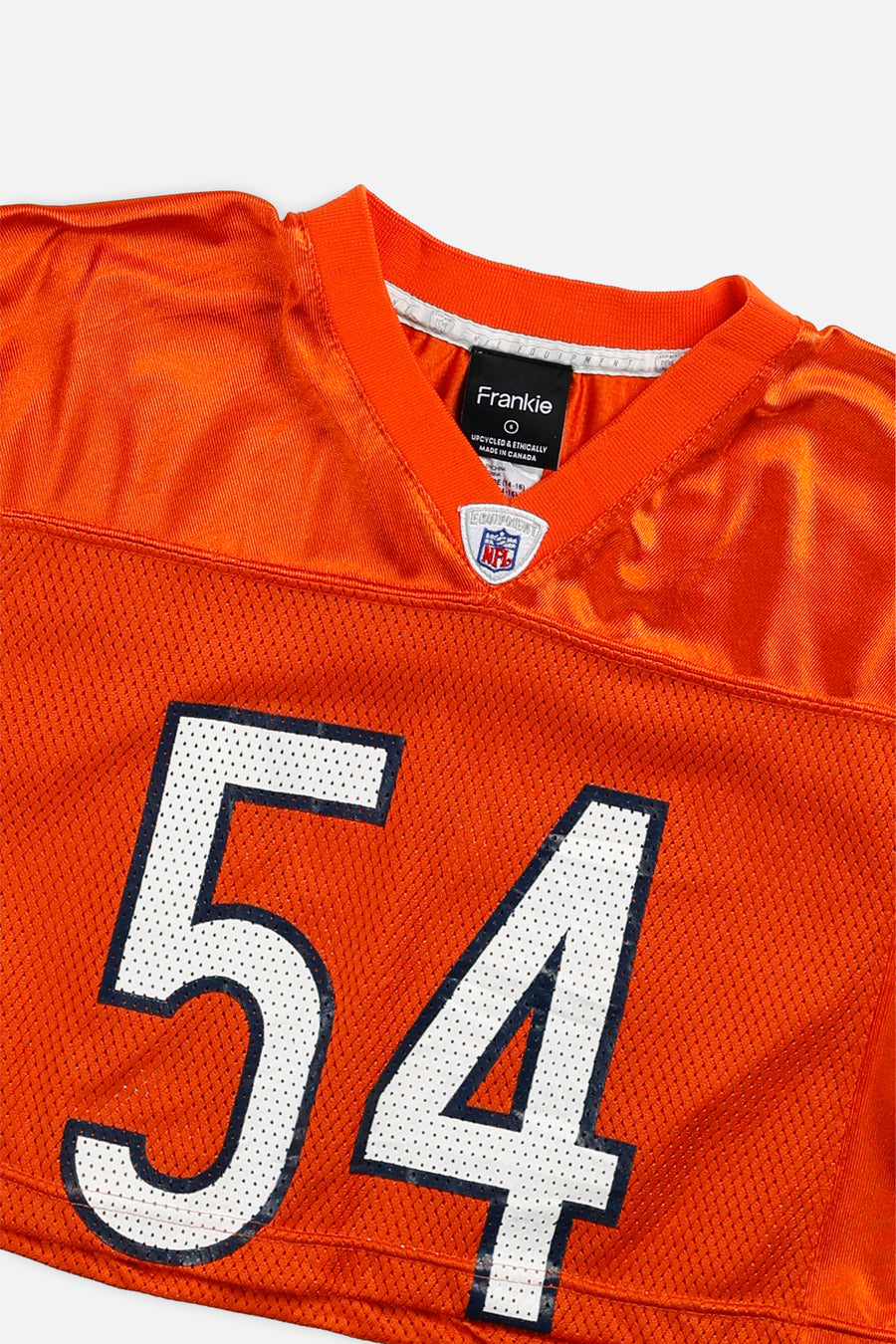 Rework Crop Chicago Bears NFL Jersey - S