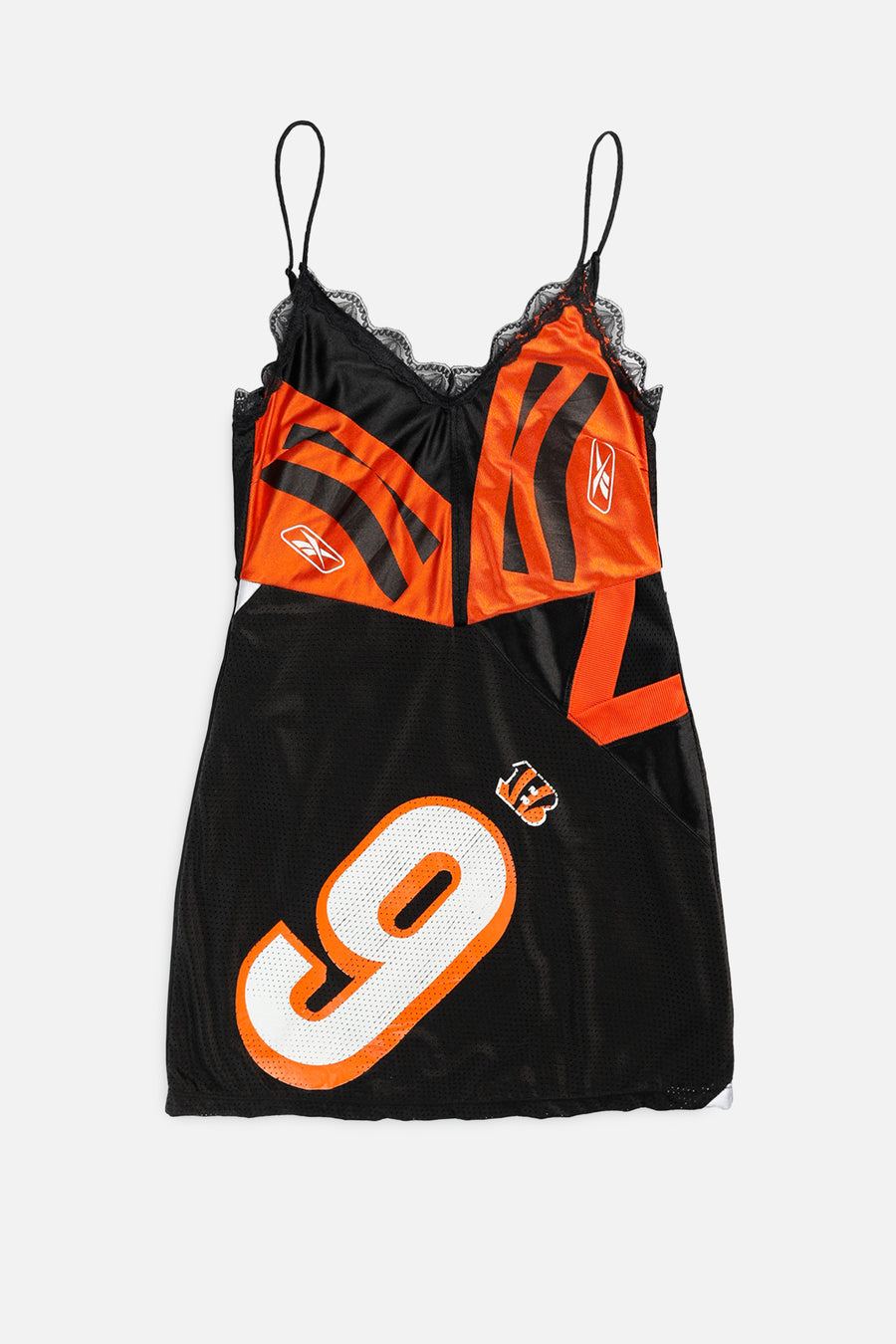 Rework Cincinnati Bengals NFL Lace Dress - XS