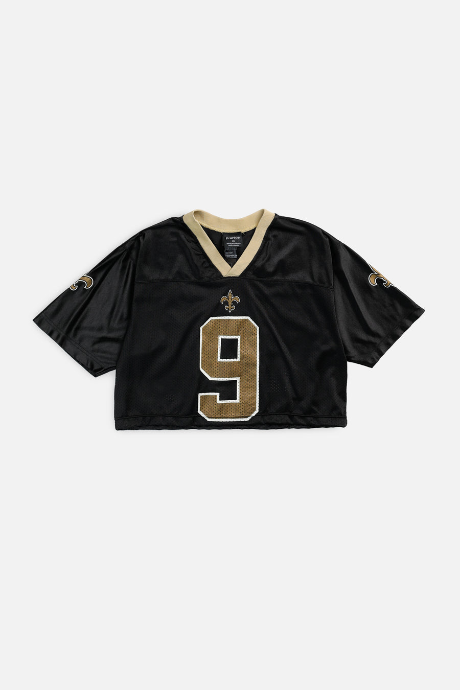 Rework Crop New Orleans Saints NFL Jersey - XS, M