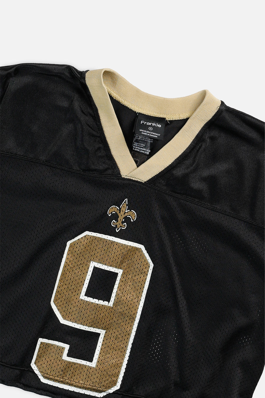 Rework Crop New Orleans Saints NFL Jersey - XS, M