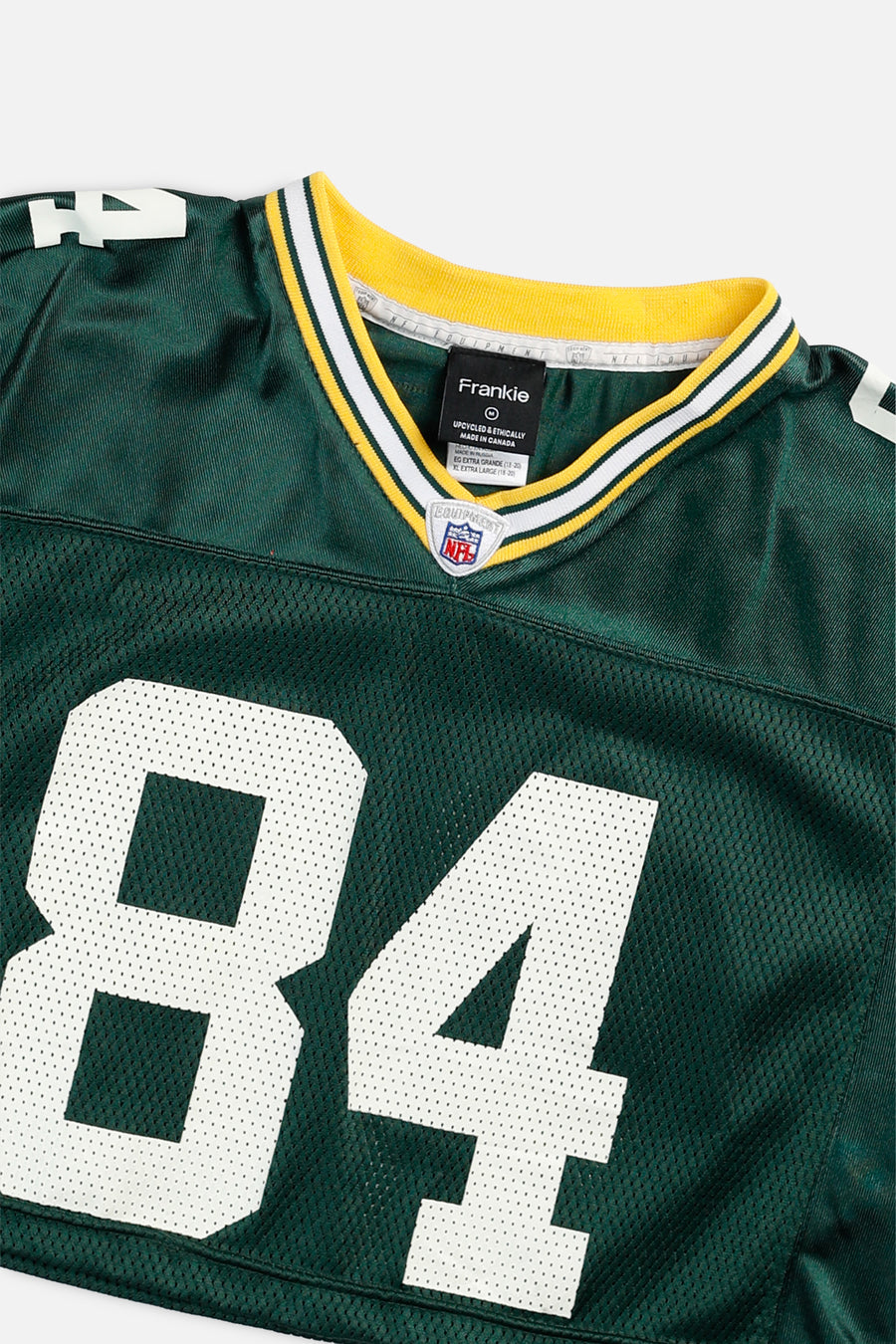 Rework Crop Green Bay Packers NFL Jersey - M