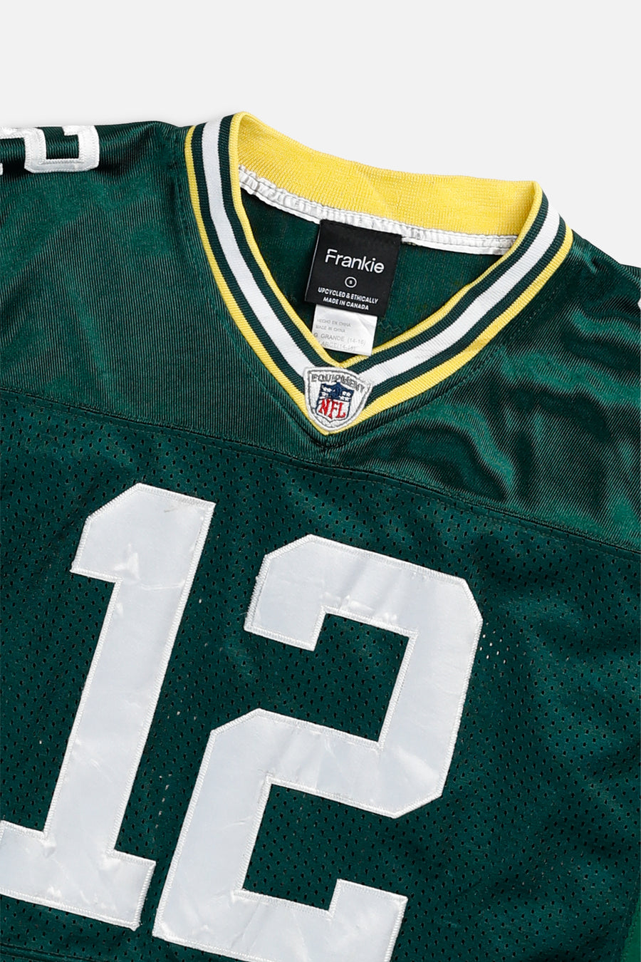 Rework Crop Green Bay Packers NFL Jersey - S